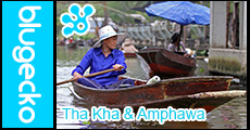 Tha Kha & Amphawa Floating market